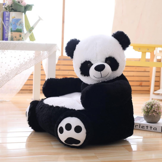 Sofá Panda Suave para Niños: ¡Comodidad y Diversión!