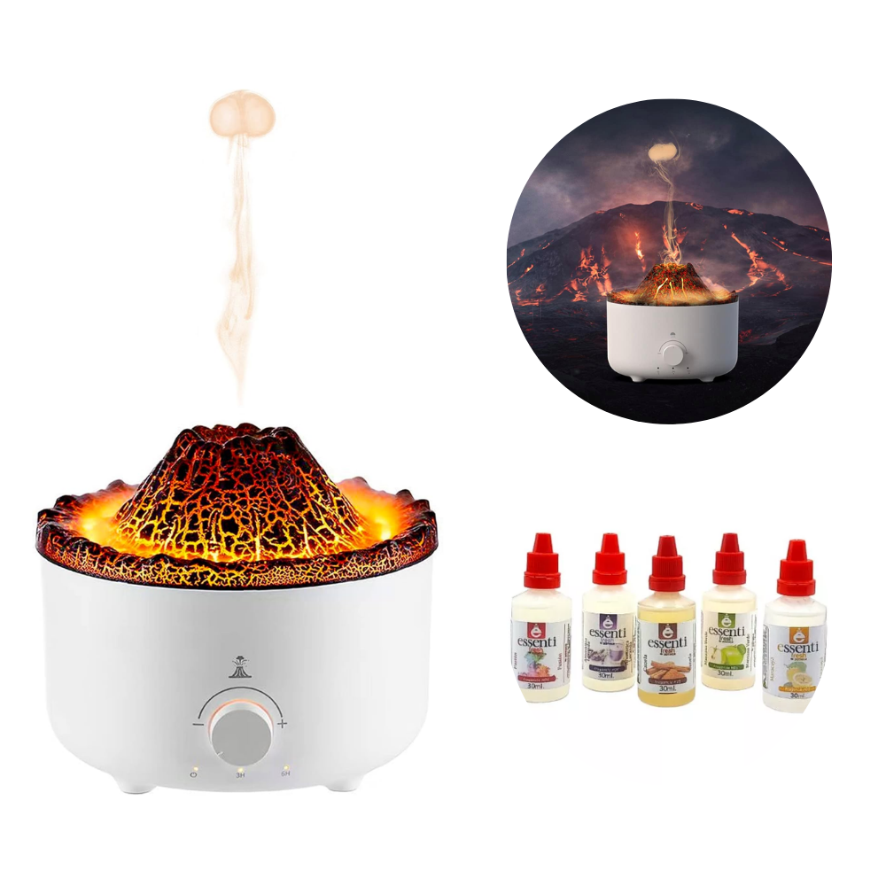 Humidificador Genérica Volcan con voltaje de 110V blanco