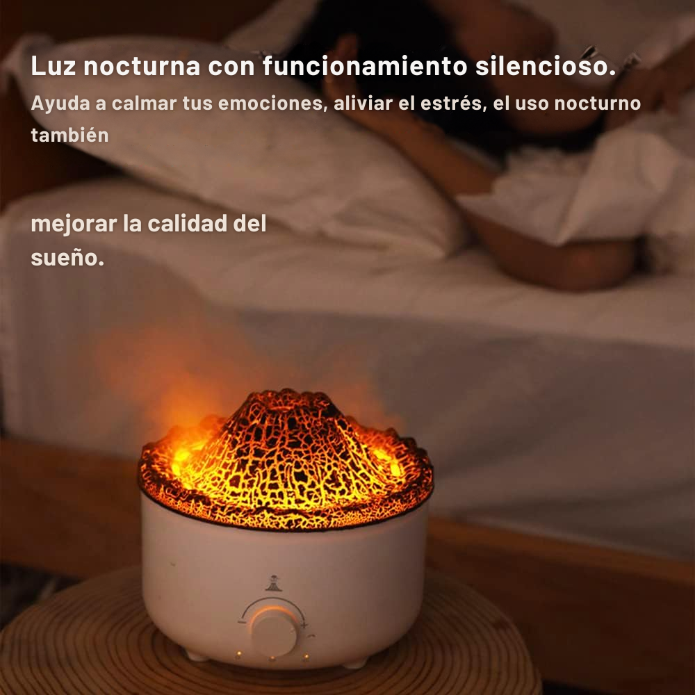 Humidificador Genérica Volcan con voltaje de 110V blanco